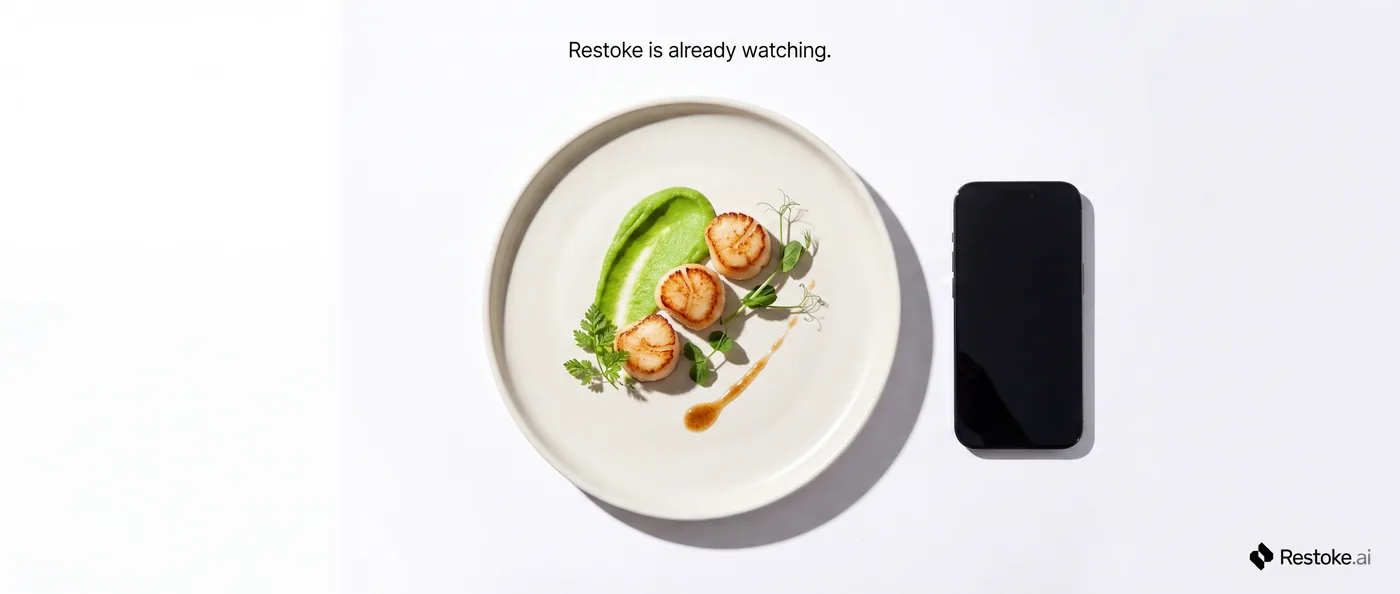 Restoke — Spec ad — Restoke is already watching
