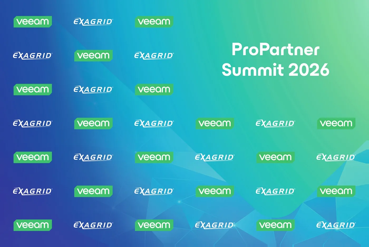 Veeam Software · Events — Photo wall — 300 × 200 cm