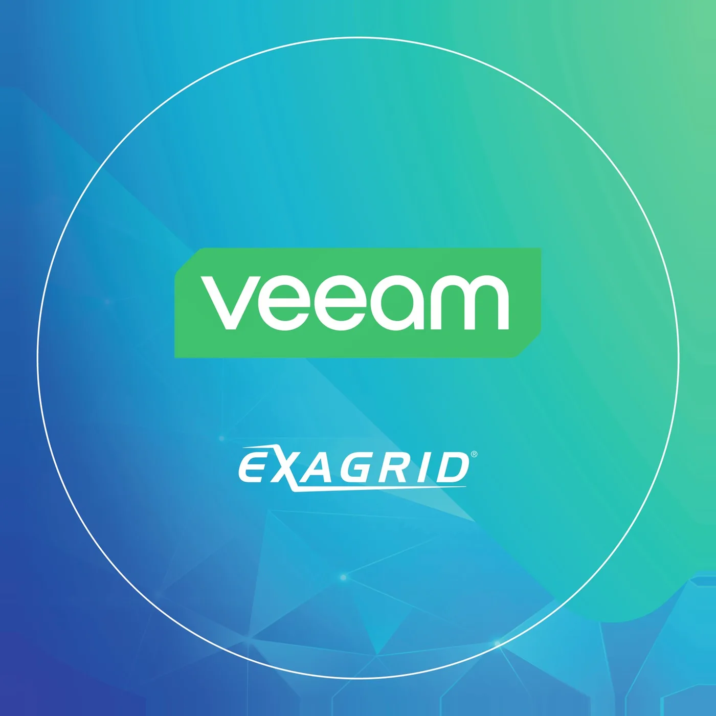 Veeam Software · Events — Round table — ⌀70 cm die-cut