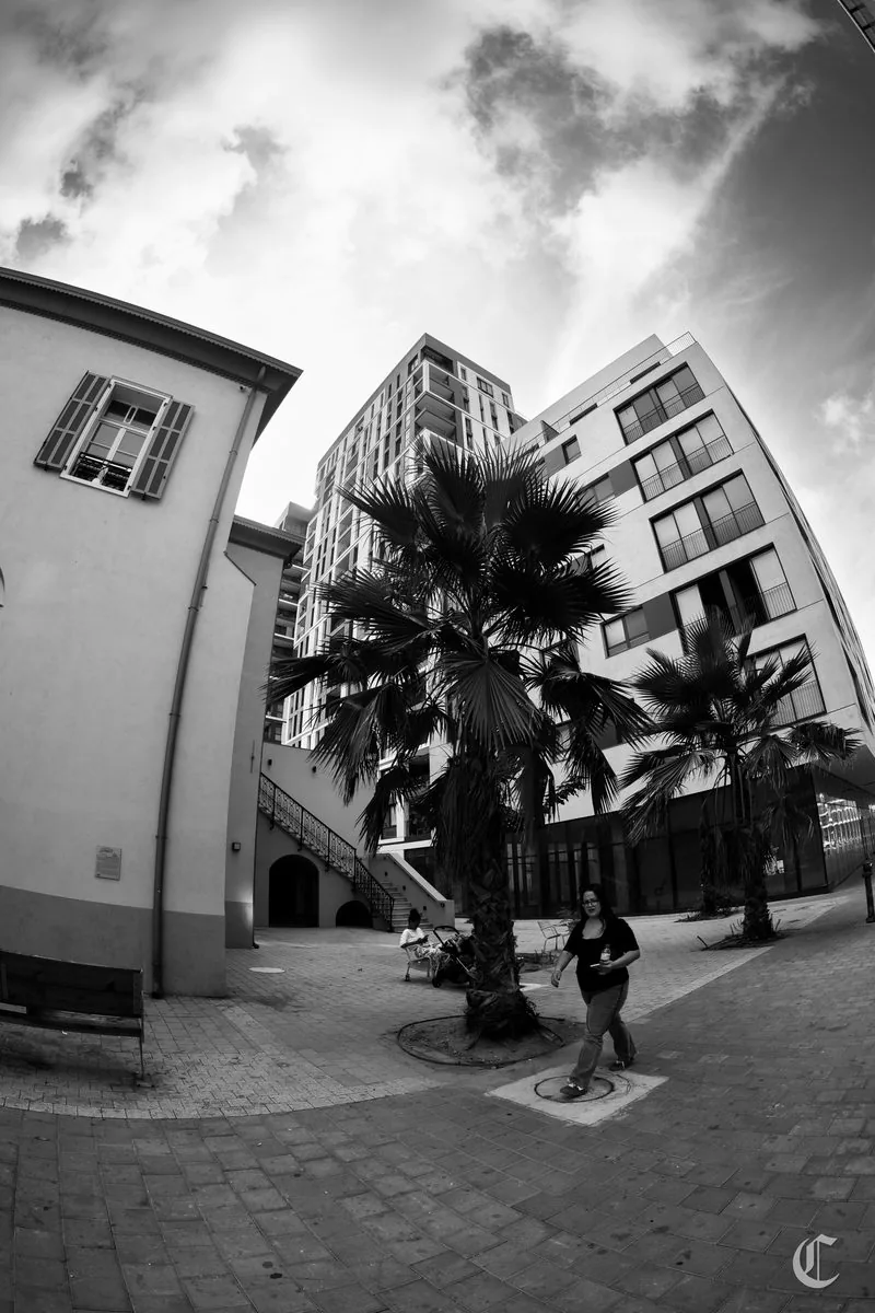 Ottoman-era and modern glass courtyard